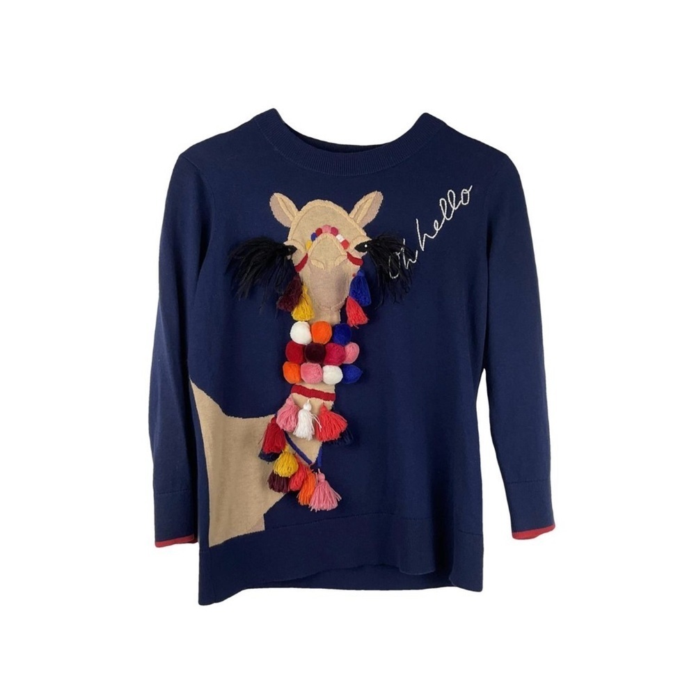 Kate spade Oh hello Camel sweater